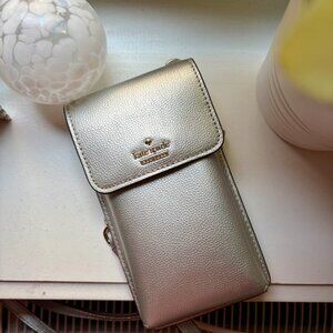 Kate Spade Silver Crossbody Bag